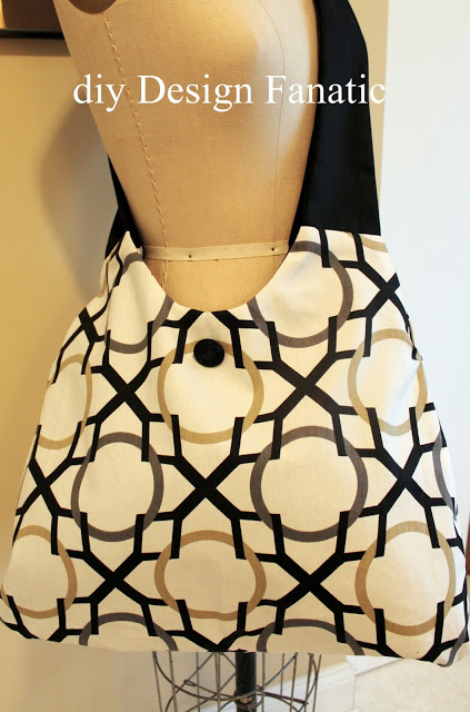 Free Sewing Pattern: Cross-Body Hobo Bag