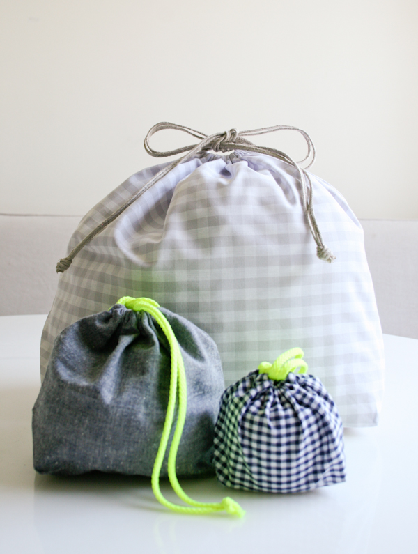 Free Sewing Pattern: Easy Drawstring Bag | I Sew Free