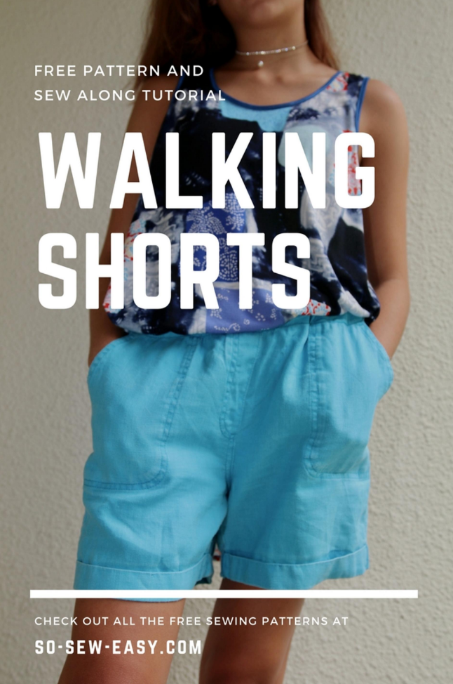 Free Sewing Pattern: Walking Shorts | I Sew Free